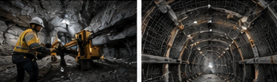 Ore extraction and support systems