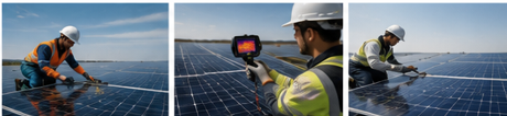 Solar panel installation